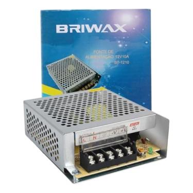 Imagem de Fonte Chaveada 10a 12v 120w Bivolt Para Câmera Dvr Cftv Fita Led Som Automotivo