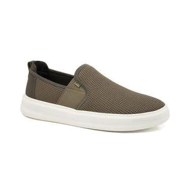 Imagem de Sapatênis Tênis Masculino Calce Fácil Slip On Ferricelli Slim Flutue