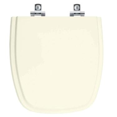 Imagem de Assento Sanitário Soft Close Angra Bege Claro para vaso Logasa