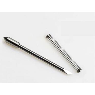 Imagem de 15 peças 45 graus 45 ° 0,9 mm graphtec CB09 cortador de vinil lâmina lâmina faca ferramenta