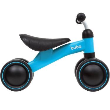 Imagem de Bicicleta Equilíbrio 4 Rodas Azul Buba - 12m+ - 20kg