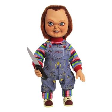 Imagem de Boneco Sneering Chucky 38 cm - Mega Scale Talking Doll Child's Play 2 - Mezco