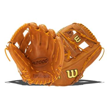 Imagem de Wilson Luva de beisebol 2021 A2000 DP15 29 cm Infield - Saddle Tan, arremesso para mão direita