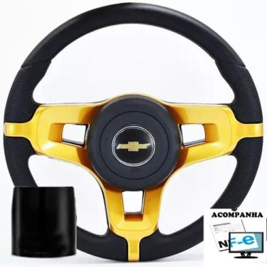 Imagem de Volante Esportivo Corsa Joy Max Premium Astra Vectra 99 Em Diante Sem 