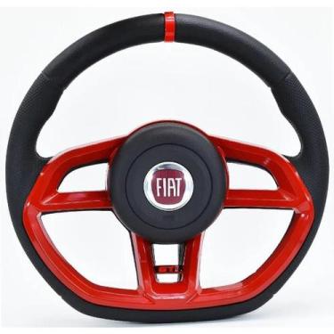 Imagem de Volante Gti Vermelho Uno Fire 2002 Em Diante - Fiat
