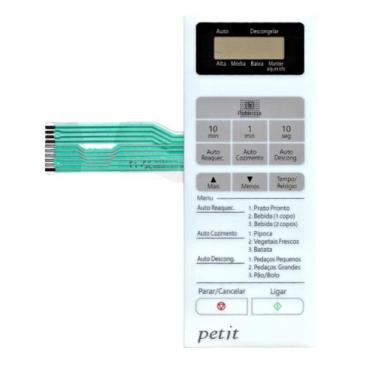 Imagem de Membrana teclado Para Microondas Panasonic Nnst 250w Petit - TND