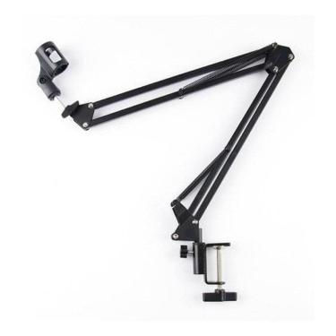Imagem de Braço Suporte Pedestal De Mesa Articulado Para Microfones