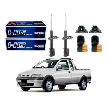 Imagem de Kit Amortecedor Dianteiro Strada 1.8 2003 A 2010 - Nakata