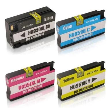 Imagem de Kit Cartucho Compatível HP 8600 950xl e 951xl - Toner Vale