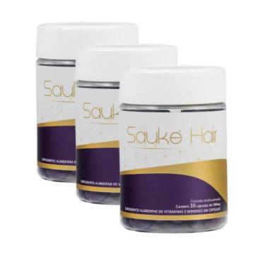 Imagem de Sauké Hair Suplemento Crescimento Capilar Rápido 90 Dias - Sauke Beaut