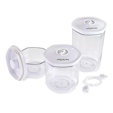 Imagem de Kit com 3 Potes para Vácuo Selovac NEO, NEO, LNSP3, Transparente, 1.02