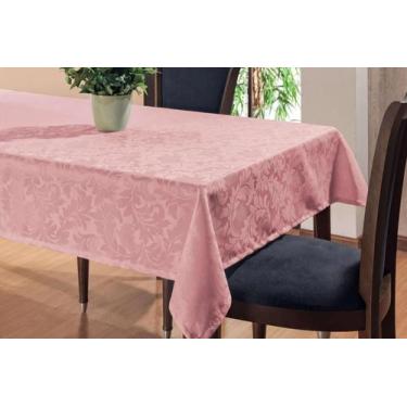 Imagem de Toalha De Mesa 4 Lugares Jacquard Tecido Grosso Retangular - JVBORDADO