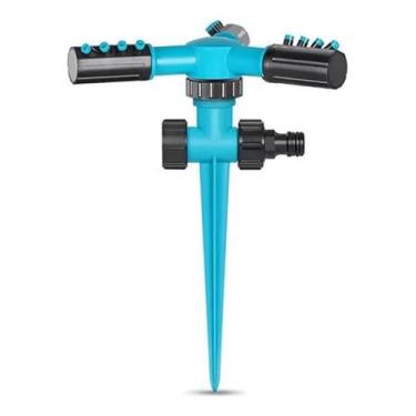 Imagem de Aspersor Irrigador 360 Automático Giratório 12 Jatos 400m - KF, 01
