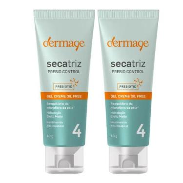 Imagem de Dermage Secatriz Prebio Control Hidratante Facial Kit com 2 Unidades, 
