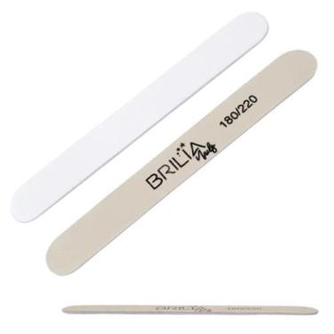 Imagem de Lixa reta 180/220 2mm brilia nails