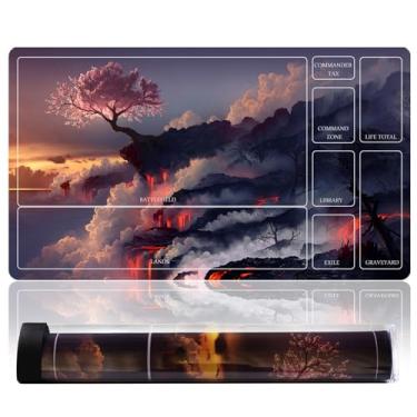 Imagem de sabermaster TCG Playmat yugioh playmat tapetes de mesa tamanho 70X40 cm Mousepad compatível com MTG RPG CCG jogo de cartas colecionáveis tapetes de jogo original Play Mat Art Designs e acessórios (15)