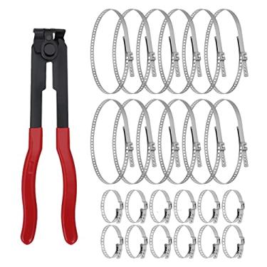Imagem de Alpha Rider Para Alicate de Abraçadeira de Eixo de Junta CV Auto/ATV com 24 Faixas de Crimpagem, Extensão de Tipo de Ouvido para a maioria dos Carros, Kit de Ferramentas Universal de Banda de Carro