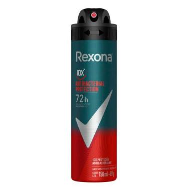 Imagem de Desodorante Aerosol Rexona Men Antibacterial 150ml