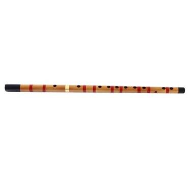 Imagem de Flauta De Bambu Artesanal Profissional, instrumento Musical Tradiciona