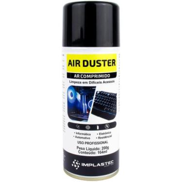 Imagem de Ar Comprimido Aerosol Air Duster 200g /164ml - IMPLASTEC