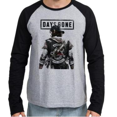 Imagem de Camiseta Manga Longa blusa Days Gone Deacon - Empório Dutra, P  adulto