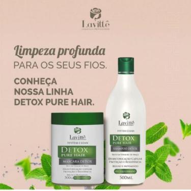 Imagem de Kit Detox 2 passos shampoo e máscara - Lavitte