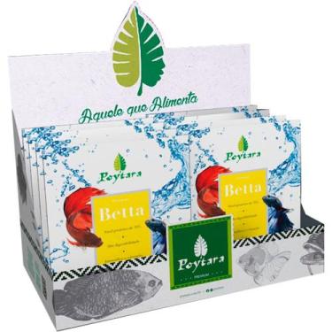 Imagem de Ração Para Peixes Alimento Poytara betta display 6g c/30 un
