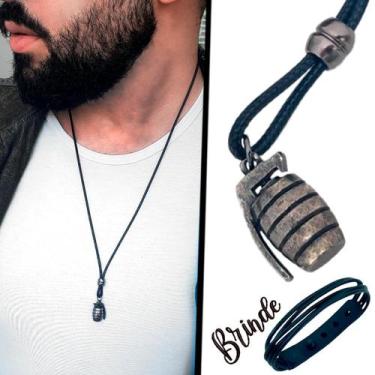 Imagem de Colar de Couro Ajustável Tradicional Granada - GRANADO ACESSÓRIOS