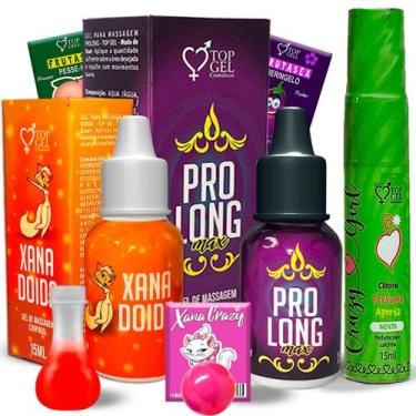 Imagem de Sex Shop Kit premiun Lubrificantes Intimos Sexy Protudos Eróticos XPPP