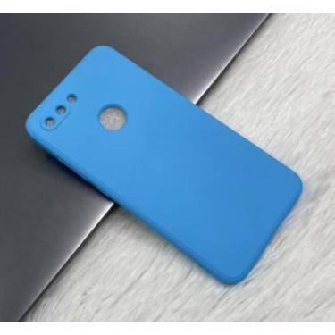 Imagem de Capa Capinha Case Mi 8 Lite Redmi Xiaomi Silicone Aveludado Protetora 
