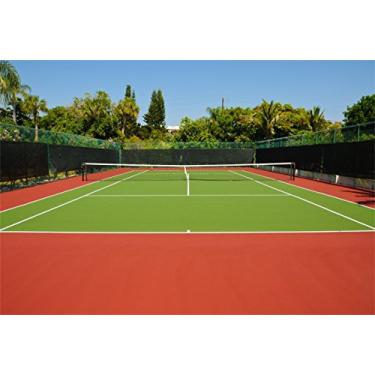 Imagem de Cenário de quadra de tênis CSFOTO, QCB-1, 5x3ft