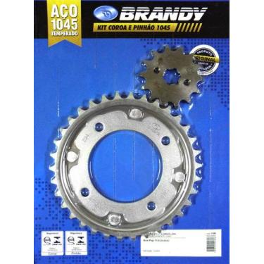 Imagem de Kit Relação Honda Pop 110i Brandy - Sem Corrente