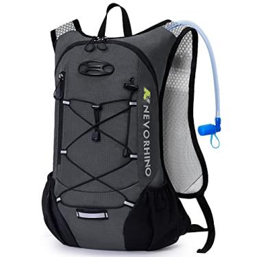 Imagem de N NEVO RHINO Mochila de Hidratação Leve, Mochila de Corrida com Bexiga de Água de 2L, Mochila de Água Hidro para Ciclismo, Caminhadas Rave para Homens e Mulheres