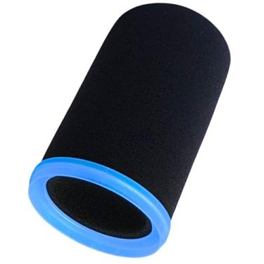 Imagem de Para-brisas de microfone personalizado para microfone Shuer SM7B, SM7dB e MV7 - filtro POP RK345B substituição com anel de retenção colorido (rosa)