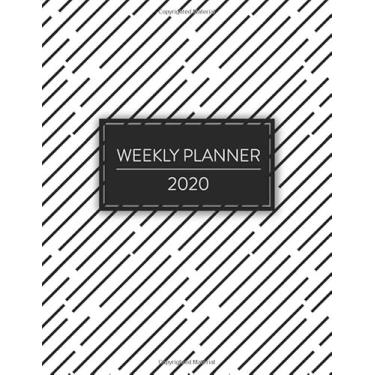 Imagem de 2020 Weekly Planner: Monday To Sunday Layout With Space For Notes, Each Month Calendar View At A Glance. Jan 2020 to Dec 2020 Daily Organizer With Pretty Minimalist Cover
