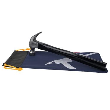 Imagem de Tenda de Acampamento Martelo Peg Prego Bolsa Saco Armazenamento Preto Oxford Pano Tamanho Portátil Acessórios Escalada (Azul escuro)