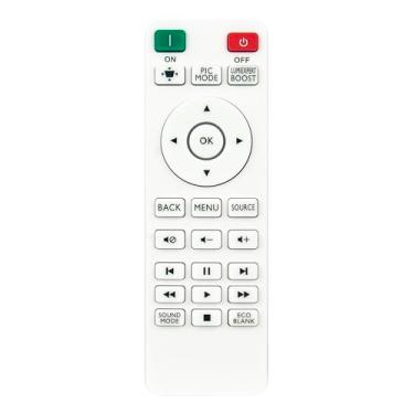 Imagem de Controle remoto de substituição RCV013 5J.JGY06.001 adequado para projetor BenQ TH671ST, TH585, TH585P, TH685, TH685P, TH685i, TK700