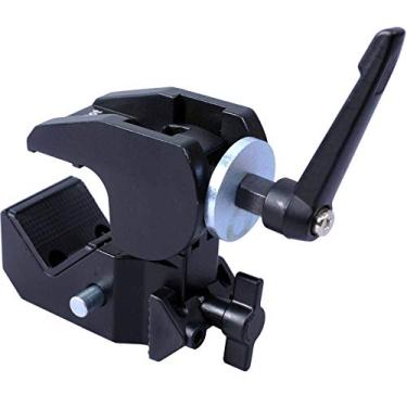 Imagem de Grampo universal de caranguejo para câmera fotográfica de metal super forte para tubos redondos de 5 cm, suporte de luz de tripé e tubo quadrado de 3 cm, estante de livros, placa de madeira, 5/20.3 cm