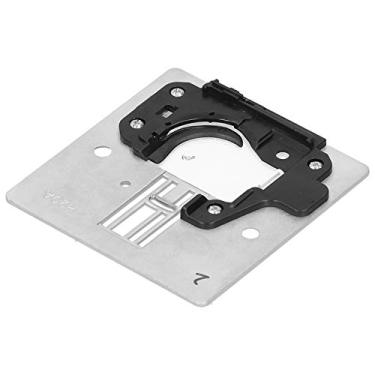 Imagem de Máquina de Costura Doméstica de Ferro Com Placa de Agulha de Costura, Placa de Agulha de Costura de Ferro para Máquina de Costura Doméstica de Ponto Reto para Trabalho Suave