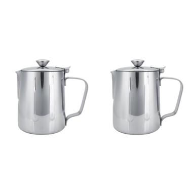 Imagem de Xícara de café de Aço Inoxidável Com Alça 2 Peças Xícara de Acampamento Xícaras de café Expresso Copos de Tiro de Metal Caneca de chá Xícara de chá ótimo para Eventos Ao Ar Livre