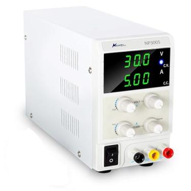 Imagem de Naweisz Fonte de Alimentação de Bancada 30 V 5 A Fonte de Alimentação Dc de Laboratório de Comutação Ajustável para Gravação de Alumínio, Projeto Faça Você Mesmo, Reparo Eletrônico, Kit de Anodização