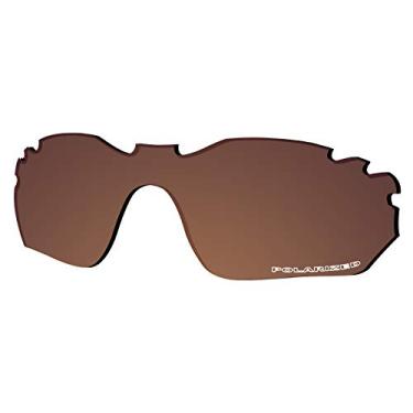 Imagem de Novas lentes de substituição UV400 de espessura de 1,8 mm para óculos de sol Oakley Radar Edge ventilado OO9184 - Opções
