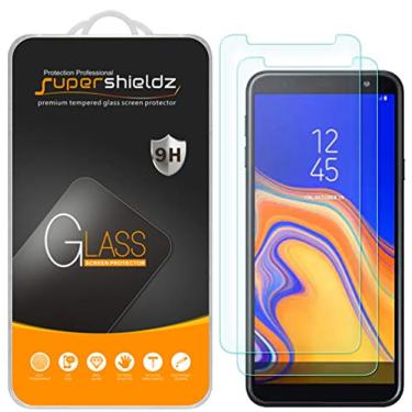 Imagem de Supershieldz (Pacote com 2) Protetor de tela de vidro temperado projetado para Samsung (Galaxy J6 Plus), antiarranhões, sem bolhas
