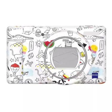 Imagem de Película de decalque para Sony ZV-1 Película de vinil antirarranhões Mirrorless Camera Body Protective Sticker Coat ZV1 (desenho animado)