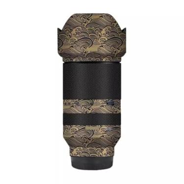 Imagem de F/2.8 70-180 2.8 Película protetora para lente de câmera 2.8 decalque adesivo antiarranhões acessórios para Tamron 70-180 mm F2.8 Di LLL VXD adequado para câmera Sony Mount (ouro wave)