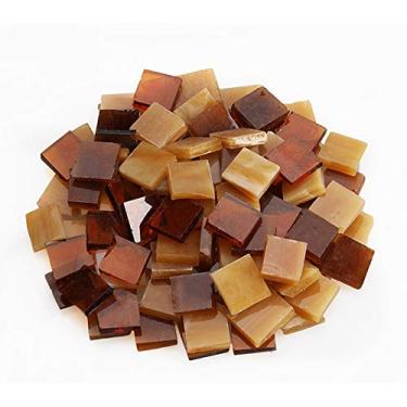 Imagem de Azulejos de mosaico 270 peças/pacote de 200 g de material de azulejo de mosaico de vidro de mica colorido para decoração de casa, artesanato DIY, pratos, molduras de fotos, vasos de flores – azulejos