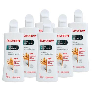 Imagem de 6UN Hidratante Leite Aveia Hipoalergenico 400ml Davene