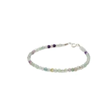 Imagem de Mandala Esotérica, Pulseira em Pedra Fluorita Facetada