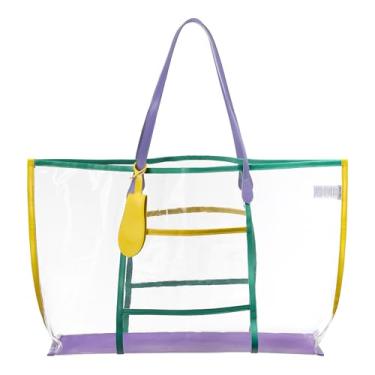 Imagem de Brook + Bay Bolsa transparente para praia - Parent, Multicor