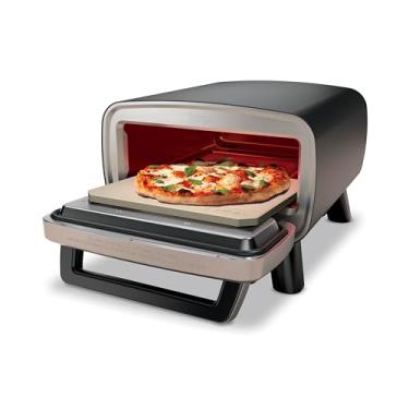 Imagem de Ninja Forno artesanal de pizza ao ar livre, 30,5 cm, pizza de 3 minutos, napolitano, crosta fina, New York Chicago, personalizado, temperatura máxima de 700F, calor elétrico, assar, grelhar, à prova